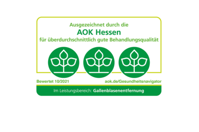Auszeichnung Gallenblasenentfernung
