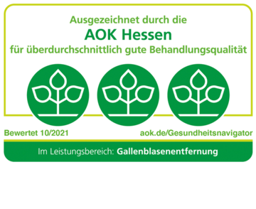 Auszeichnung Gallenblasenentfernung